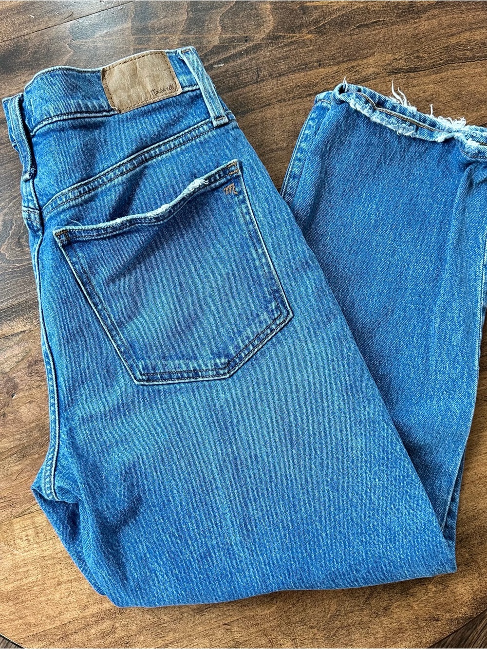 Madewell The Perfect Vintage Straight Jean Size 30P Petite